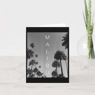 Tarjeta Mujeres Camisetas Malibu Ca Malibu California Beac