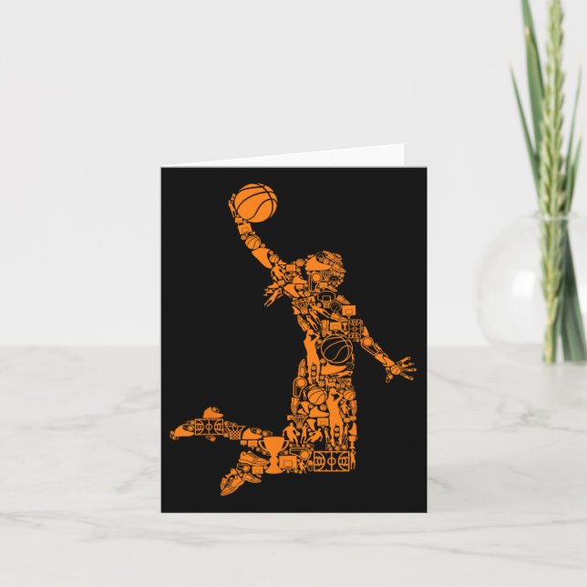 Tarjeta Mujeres Chicas de baloncesto 1 (Anverso)