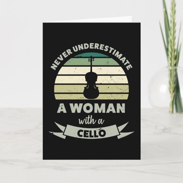 Tarjeta Mujeres con regalos graciosos de Cello (Anverso)