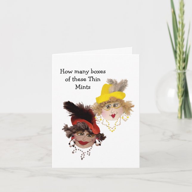 Tarjeta Mujeres con su humor de mezquita delgada (Anverso)