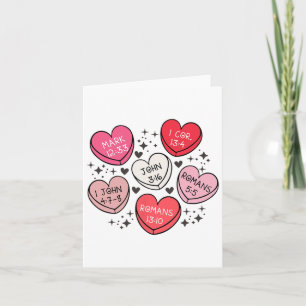 Tarjeta Mujeres Corazones de Amor de San Valentín Cristian
