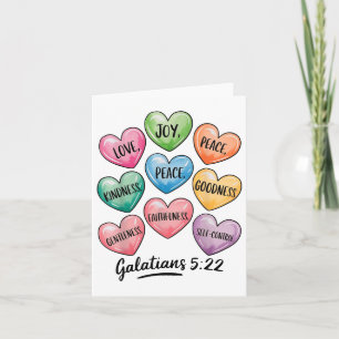 Tarjeta Mujeres Cristianas Valentín Gálatas Conversación H