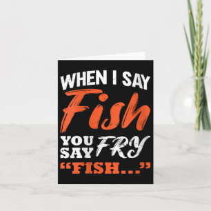 Tarjeta Mujeres Cuando Digo Pescado Dices Pescado _ Pesca 