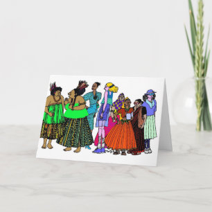Tarjeta Mujeres del mundo - 6