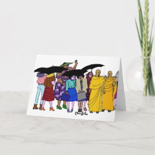 Tarjeta Mujeres del mundo - 7