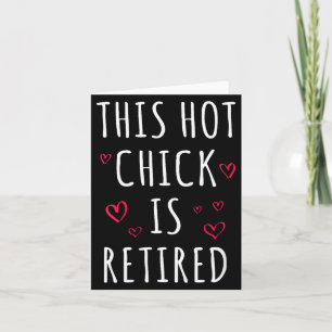 Tarjeta Mujeres Divertidas Esta Chica Caliente Está Retira