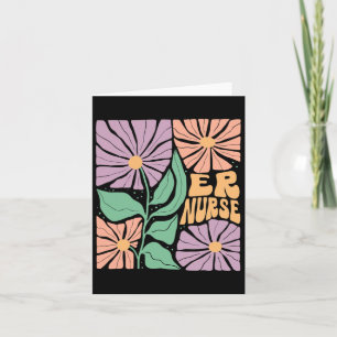 Tarjeta Mujeres Er Sala De Emergencia De Flores Enfermeras