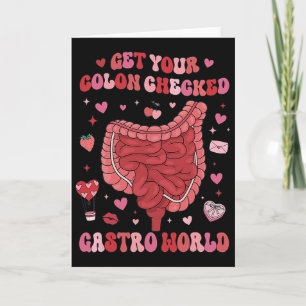 Tarjeta Mujeres, haganse revisar el colon Gastro World Val