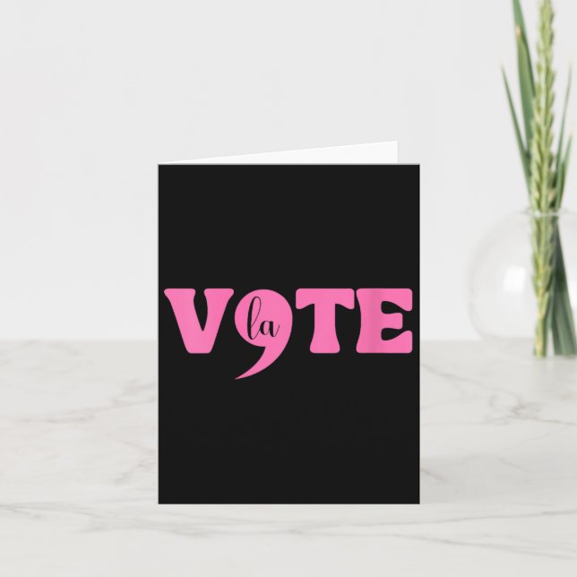 Tarjeta Mujeres, la Kamala Harris, puntuación, la electa (Anverso)
