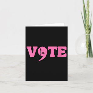 Tarjeta Mujeres, la Kamala Harris, puntuación, la electa