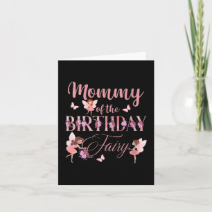 Tarjeta Mujeres Mami Of Birthday Fairy First Birthday
