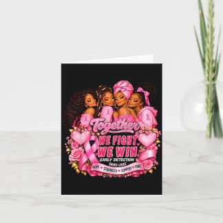 Tarjeta Mujeres Negras Africanas Estadounidenses Equipo de
