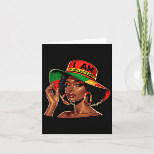 Tarjeta Mujeres Negras Africanas Hermosas Soy Historia Neg