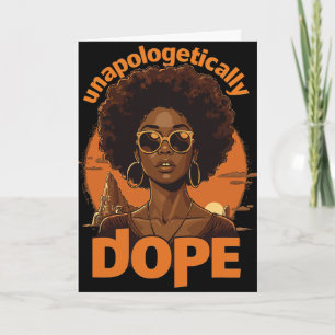 Tarjeta Mujeres Negras Sin Disculpas Drogaron Juneteenth N
