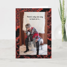 Tarjeta Mujeres octogenarias gobiernan con Gusto Humorísti