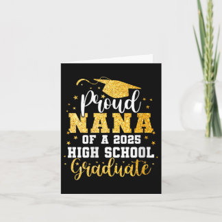 Tarjeta Mujeres Orgullosas Nana De Un Graduado De Secundar