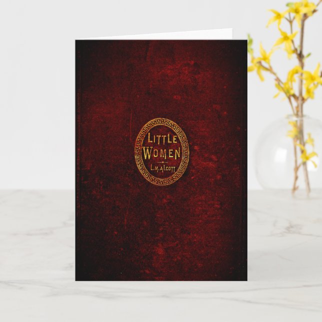 Tarjeta Mujeres pequeñas| (flor amarilla)