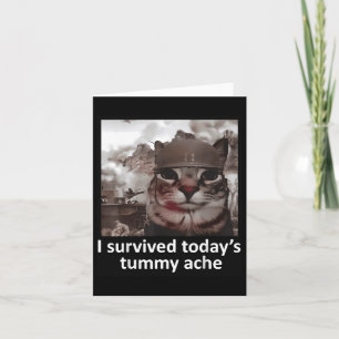 Tarjeta Mujeres que sobreviví hoy son tímidas Ache Groovy 