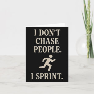 Tarjeta Mujeres Que Yo Sprint No Encerré A La Gente Gracio