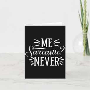 Tarjeta Mujeres Sarcásticas - Humor Divertido de Adultos -