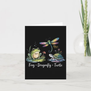 Tarjeta Mujeres sutil humor político Rana Volcán Dragonfly