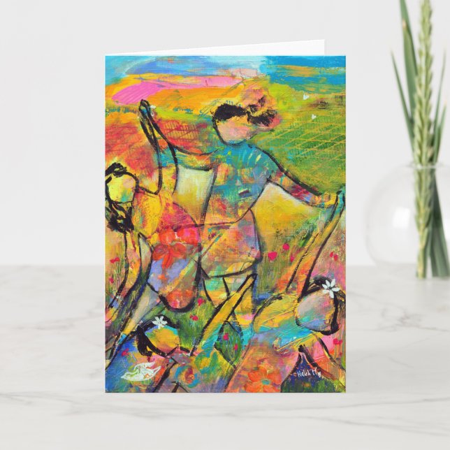 Tarjeta Mujeres, vida, libertad (Anverso)