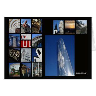Tarjeta multiimagen de Cardiff Bay
