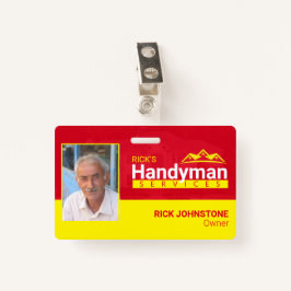 Tarjeta multimedia Metalizado de Handyman Business