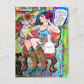 TARJETA MÚLTIPLE CON FINES MALOS DE ARTE MALO CHIC