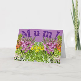 Tarjeta MUM!