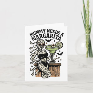 Tarjeta Mummy Necesita Una Margarita Verano Chica Veranowe