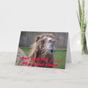Tarjeta Mún día del pelo, mún día del pelo .............