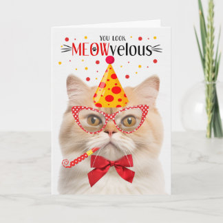 Tarjeta Munchkin Cat MEOWvelous Birthday