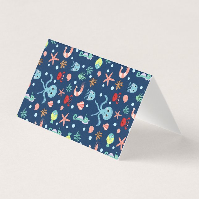 Tarjeta Mundo del Mar (Anverso)