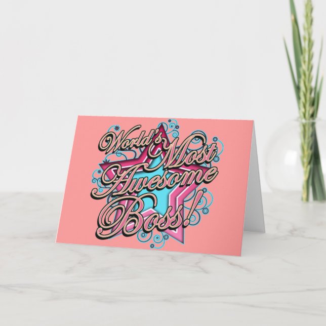 Tarjeta Mundos Boss más impresionante (Anverso)