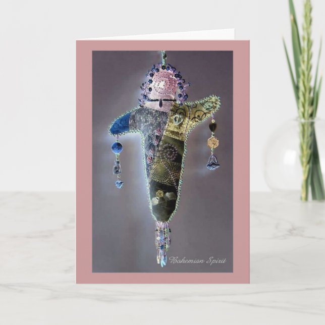 Tarjeta Muñeca de la diosa (Anverso)