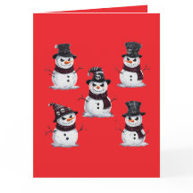 Muñeco de nieve gótico