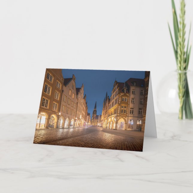 Tarjeta Münster Alemania (Anverso)