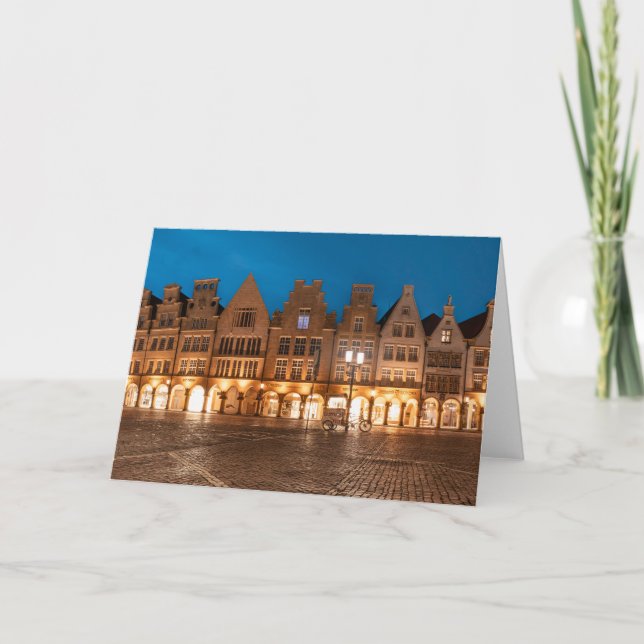 Tarjeta Münster Alemania (Anverso)