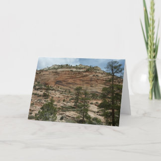 Tarjeta Muros de roca desgastados en el Parque Nacional Zi