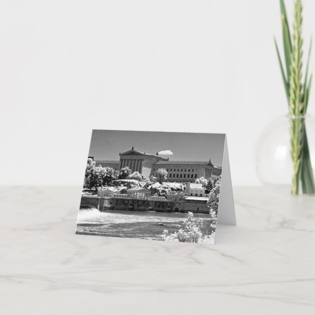 Tarjeta Museo de Arte y Waterworks - IR (Anverso)