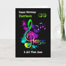 Música colorida tema feliz cumpleaños personalizad
