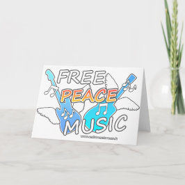 Tarjeta Música de paz libre