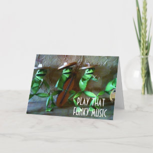 TARJETA MÚSICA DIVERTIDA PARA SU **40º CUMPLEAÑOS**