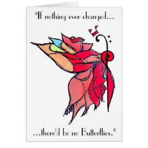 Tarjeta musical de la mariposa