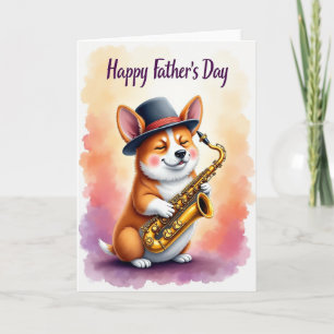 Tarjeta Musical del Día del Padre Alegre