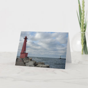 Tarjeta Muskegon South Breakwater Light