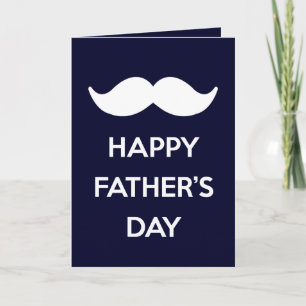 Tarjeta Mustache - Feliz Día del Padre