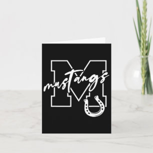 Tarjeta Mustangs