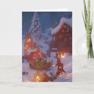 Tarjeta Muy parecido a la Navidad
